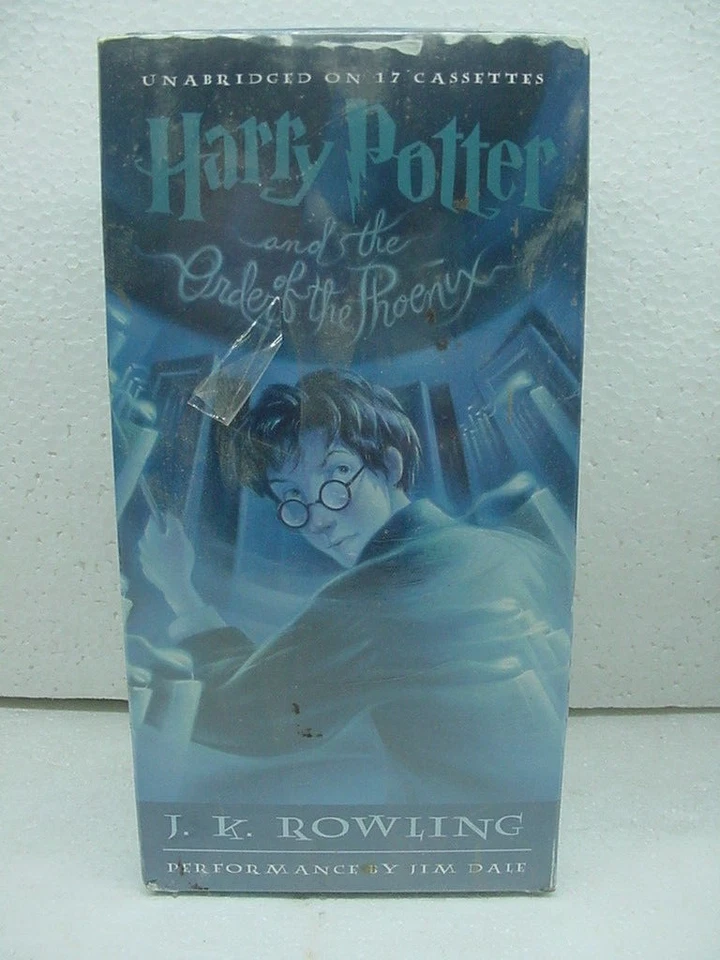 Harry Potter Order of the Phoenix Book On Tape Complete 17 Cassettes nib sealed - Image 1 of 1