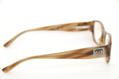 Authentic Chanel 3109-B c.892 soldes 54mm Brown Marble Frames Glasses Italy