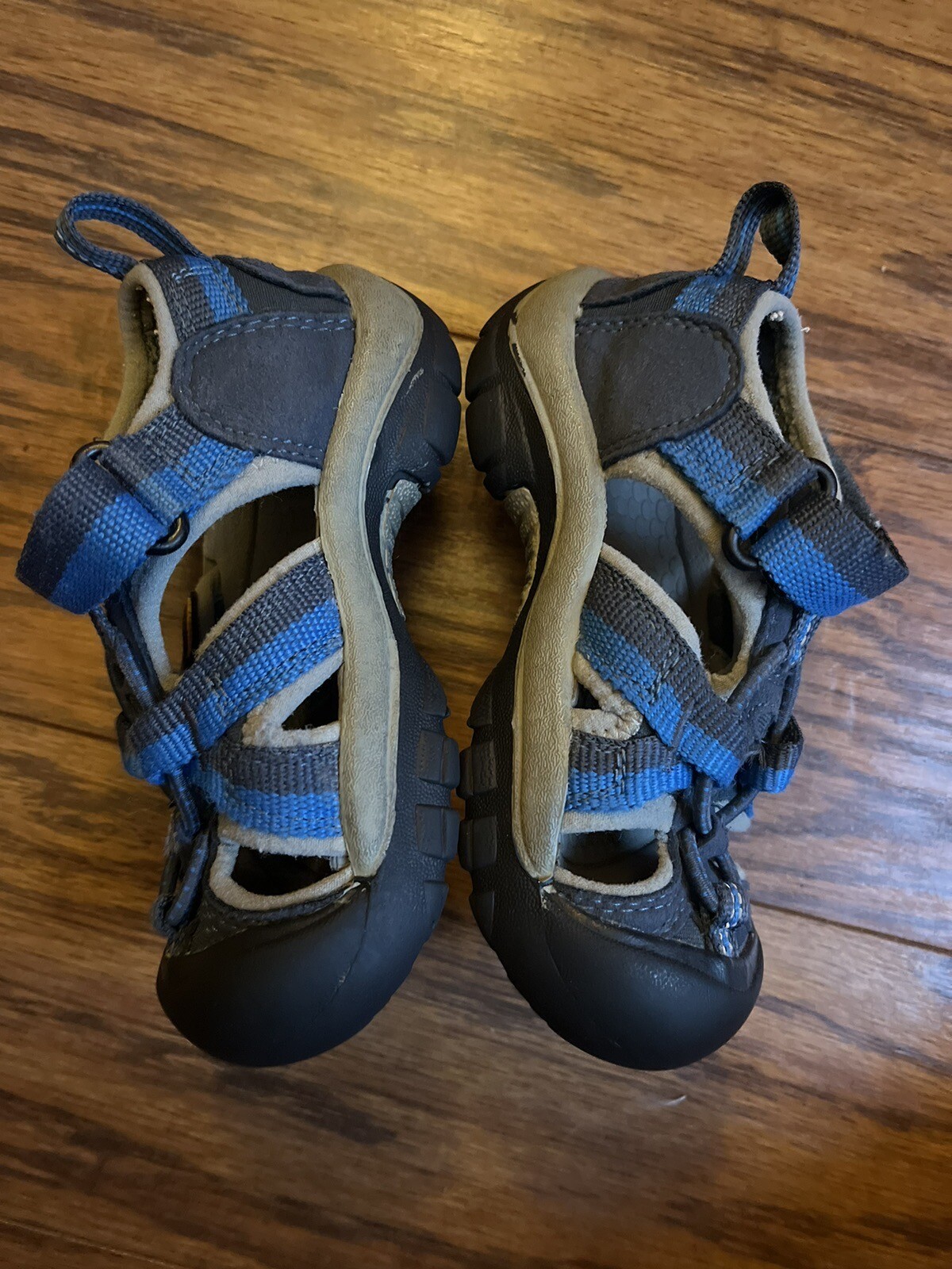 Sandali da trekking impermeabili per bambini Keen Newport blu navy taglia 8 C