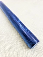 Juma Blue Snake 1'3 in. Dia. x 12" Rod For Pool Cues, Pens , Pipes, Knives- 1pc