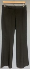 EXPRESS Women's Sz 4 Editor Mid Rise Pinstripe Relaxed Trouser Pant