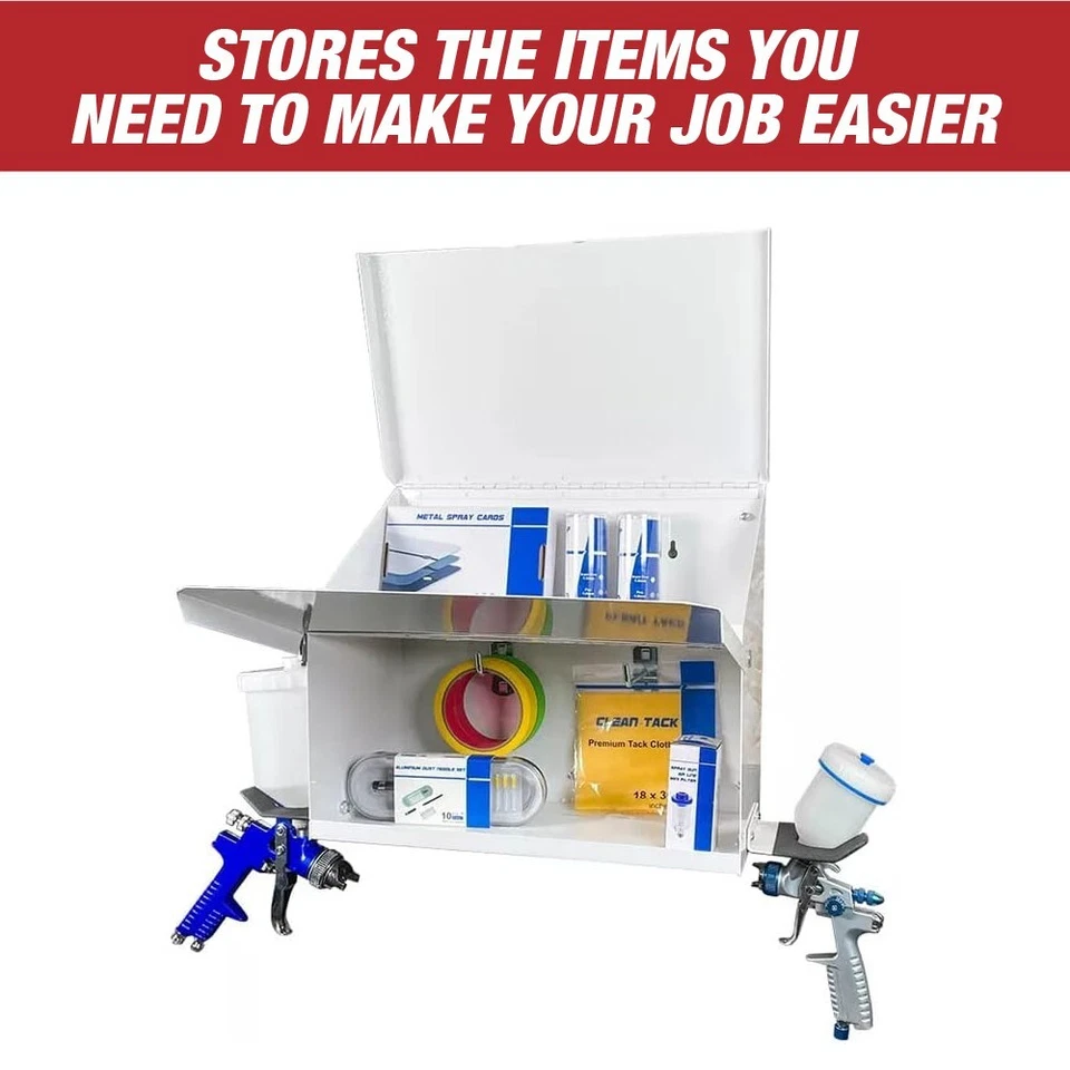 Caja de cabina de pulverización magnética - Gabinete de doble compartimento - (1681) Foto 4 de 4