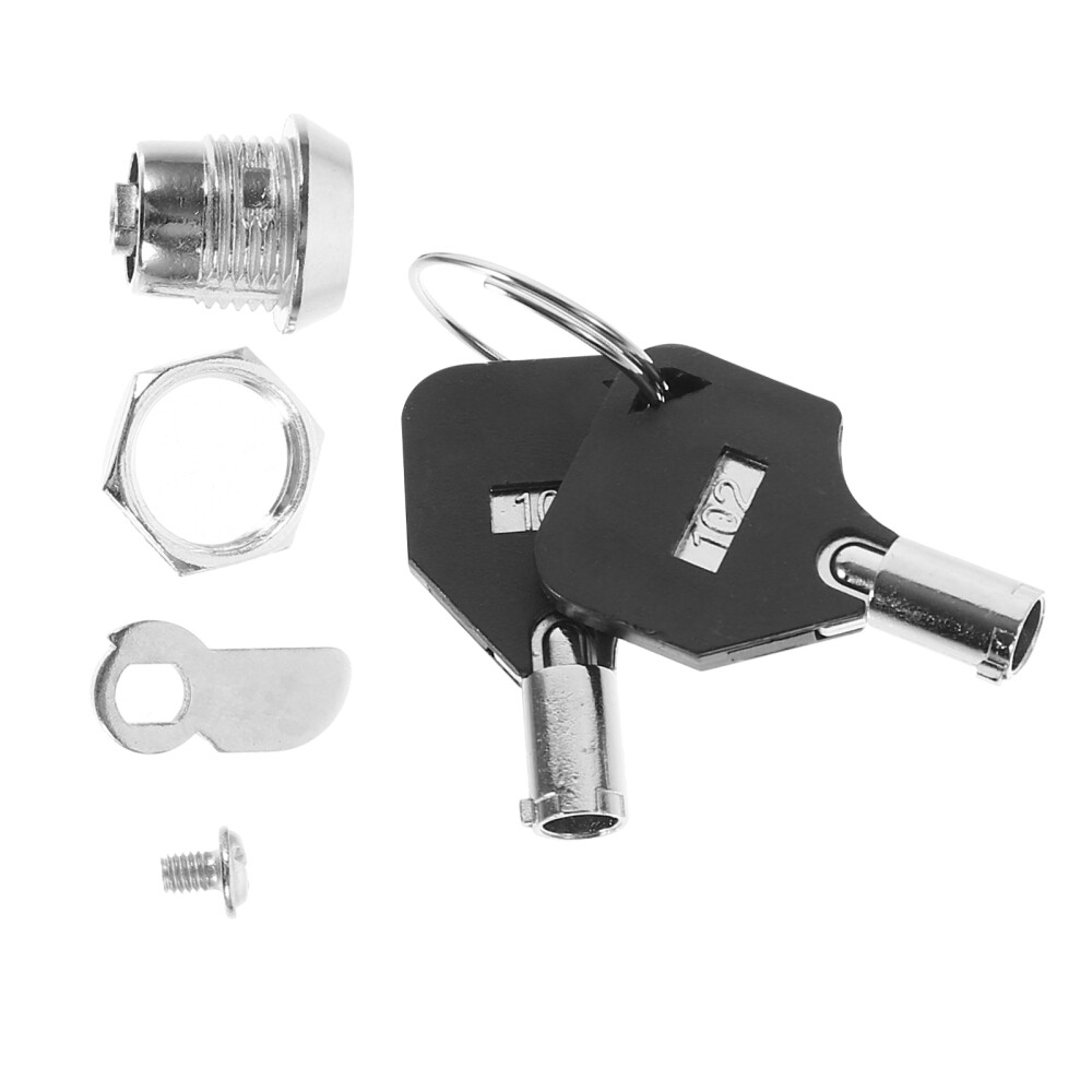 Tubular Window Cam Lock for Drawers Cupboards Fittings