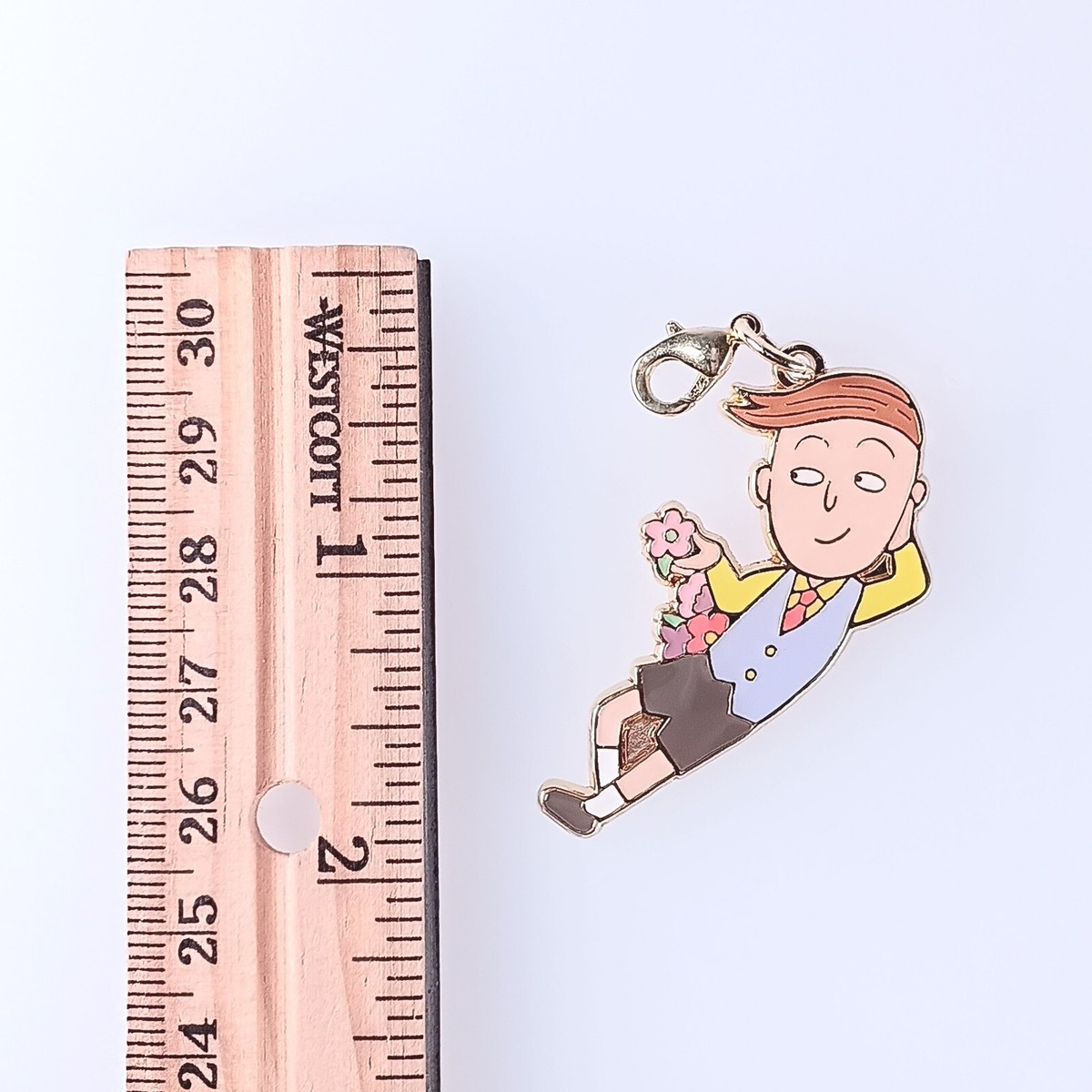 Kazuhiko Hanawa Chibi Maruko-chan × Its'Demo Metal Charm From