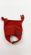 Columbia Hat Youth Orange Toddler Pigtail Cozy Fleece Warm Winter Outdoor