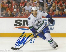 Vancouver Canucks Brandon Sutter Autographed Signed 8x10 Photo COA C