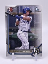Peyton Wilson 2022 1st Bowman Prospects #BP-85 Kansas City Royals