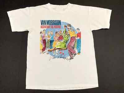 Rare Van Morrison Accentuate The Positive T-shirt S-5XL