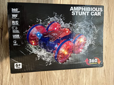 RC Car for Kids Amphibious Remote Control Car for Kids Age 4 w LED Lights NEW