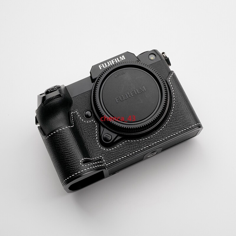 Handmade Half Case for Fujifilm GFX100S GFX50S II Leather Camera