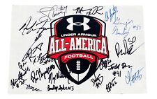 JADEVEON CLOWNEY +18 SIGNED 2011 OFFICIAL UNDER ARMOUR ALL AMERICAN FOOTBALL JADEVEON CLOWNEY +18 SIGNED 2011 OFFICIAL UNDER ARMOUR ALL AMERICAN FOOTBALL