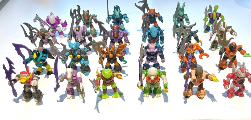 Vintage 1986 Battle Beasts Action figures & Weapons Takara TOMY- You Choose - 2"