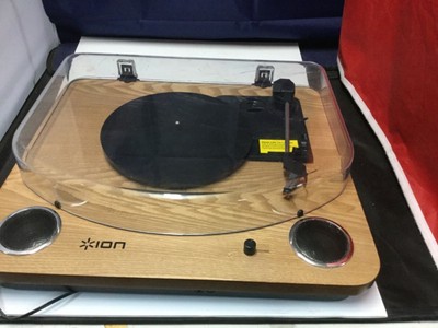 ion audio max lp wood