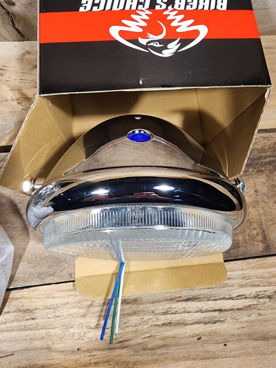 【666marimo】①215/55/17 Bikers Choice 5-3/4 side mount headlight 666807 W/HI bean