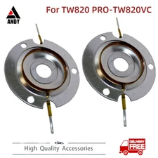 2 X For PRO-TW820VC Tweeter Recone Kit 8 Ohm Replacement Diaphragms 25.4mm(1'')