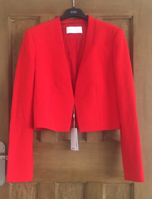 BOSS HUGO BOSS Women's Res Cropped Blazer 'Jianila' (Size