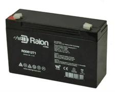 Raion Power 6V 12Ah Replacement Battery For Streamlight SL40XF-F1