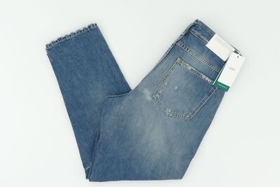 Closed Damen Jeans X-Lent Tapered W32 L30 32/30 blau stone destroy Cropped NEU