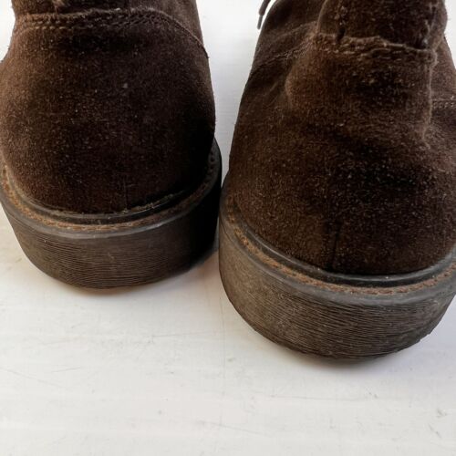 Natha Studio Chukka Boot Desert Ankle Men's 12 M Brown Suede Leather Lace Up - Picture 6 of 10