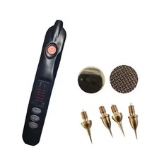 Black Plasma Pen Wired Spot Removal Beauty Device for Skin Care with a set Pins
