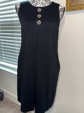 Michael Kors Sleeveless Black Dress M