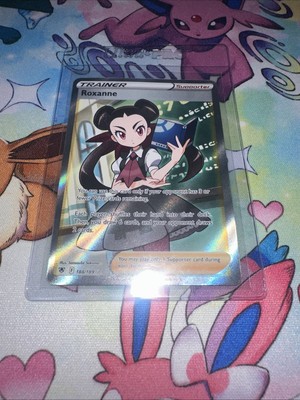 Roxanne - 188/189 - Pokemon Astral Radiance Sword & Shield Full Art Card NM