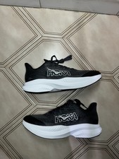 HOKA Mach 6 Kids Black White 1147553 BWHT Youth 4