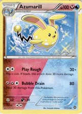 Azumarill 77/114 Uncommon Steam Siege Pokemon Moderately Played on eBay