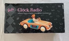 Vtg 1996 Barbie AM FM Clock Radio Alarm 1962 Austin Healey Convertible Car NEW