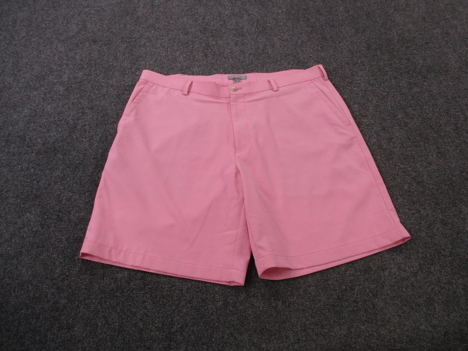 Pantalones Peter Millar Para Hombre 38 Rosa Chino Absorbente Rendimiento Aire Libre Golf Clásico Foto 2 de 4