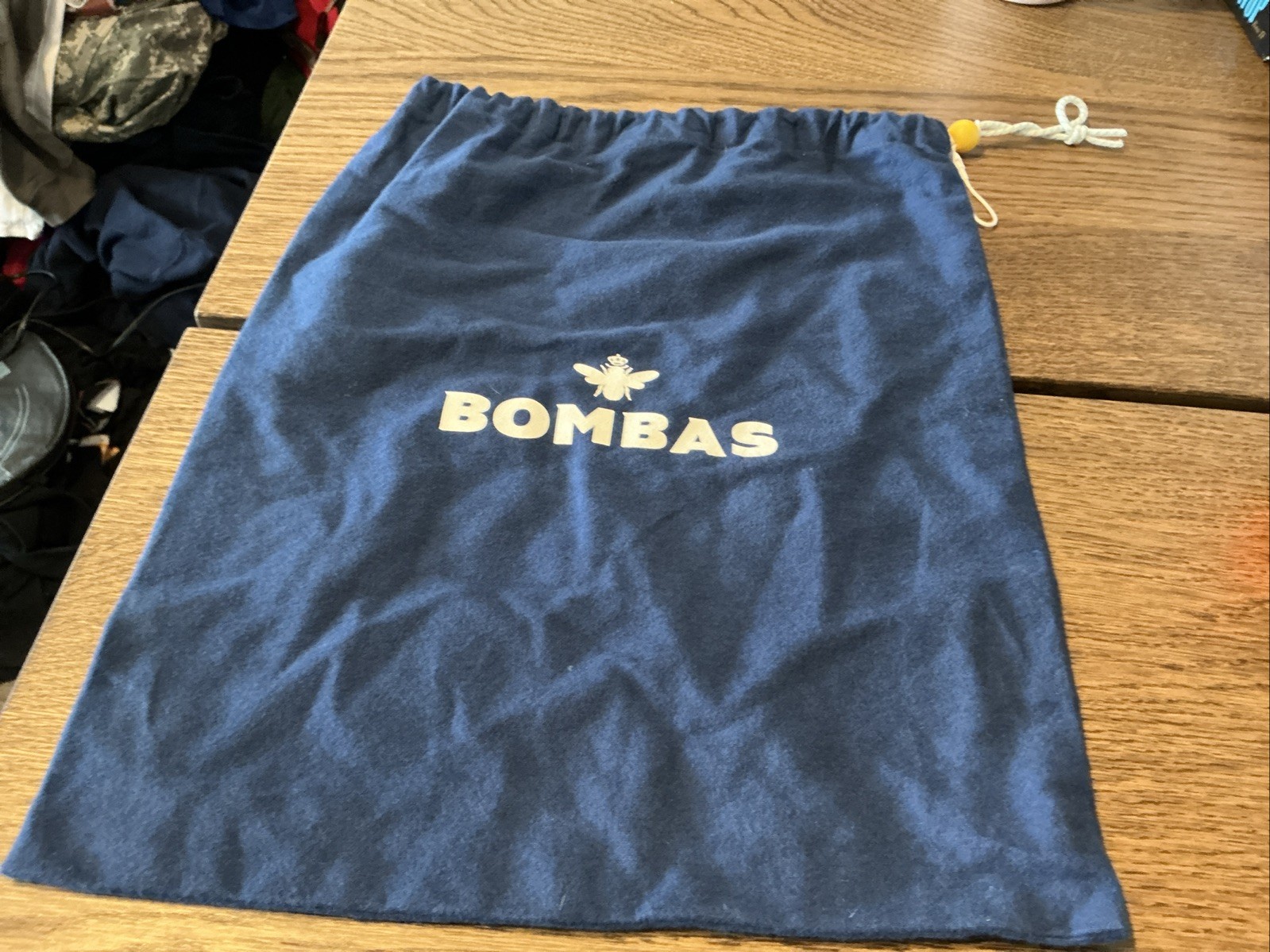 SAOLA Bombas Ciabatta in flanella con coulisse sacchetto portaoggetti SOLO BORSA 15x12