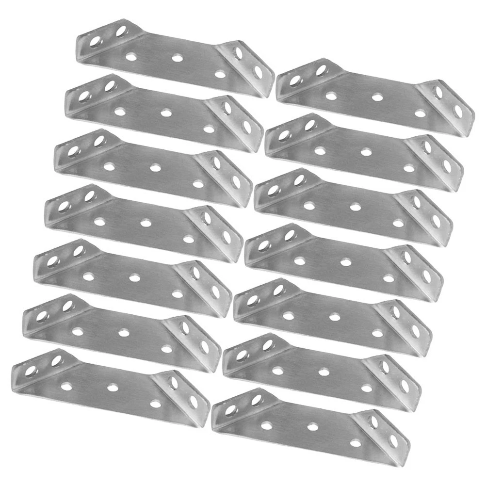 40x40x16mm 90 Gradi Angolo Retto Metallo L Staffa Staffa Angolo Staffa Fissaggio Mensola Supporto Riparazione X24 - Foto 13