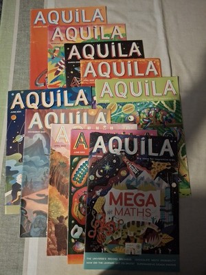 Aquila Magazines - All issues have some sort of writing done in mags see pics