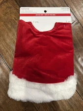 Ashland Mini Tree Skirt Red White 18" Tiny Treasures NEW