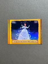 2025 Topps Disney The magic words make a new dress Gold Foil /50