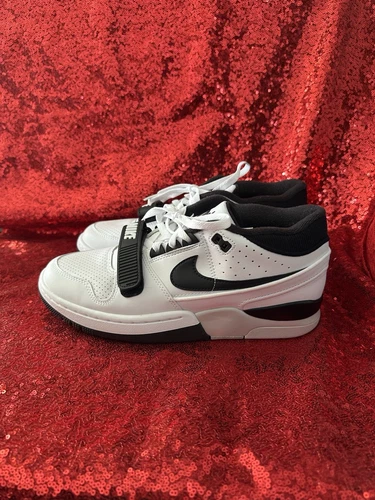 DZ6763-102 Billie Eilish × Nike Air Alpha Force 88 Black and White Men's Size 9