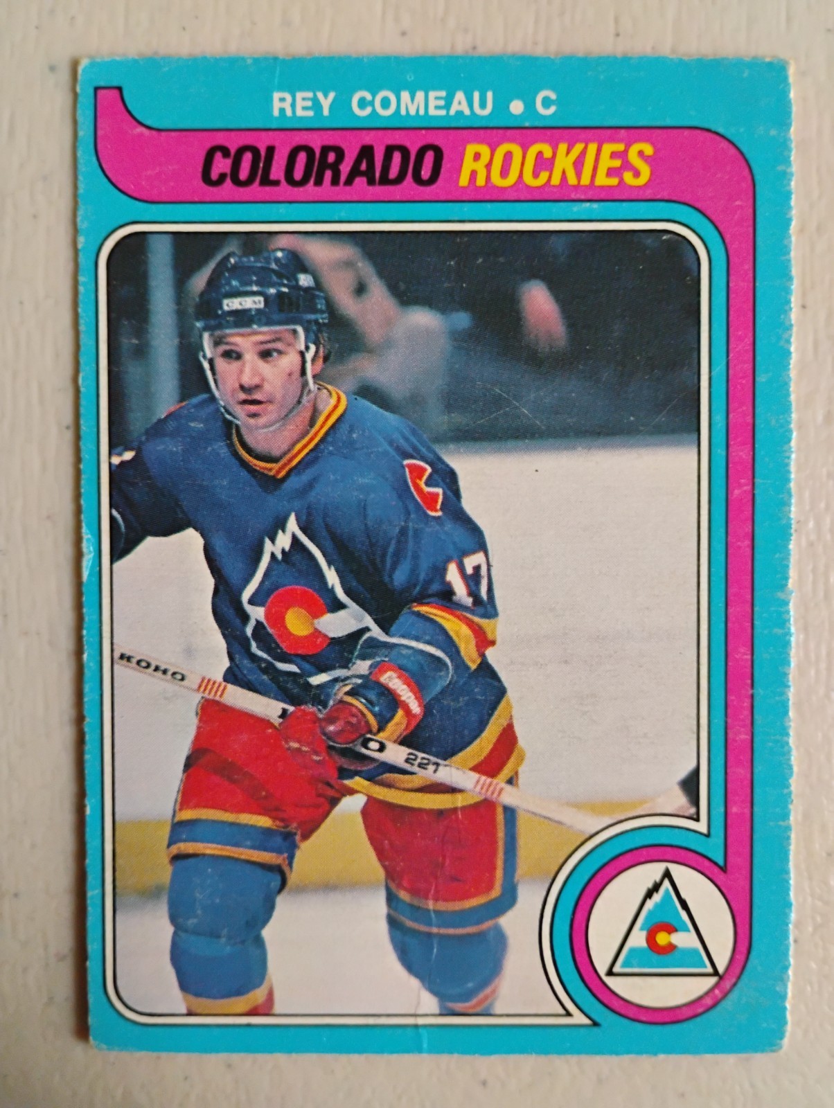79 80 O PEE CHEE REY COMEAU #385 COLORADO ROCKIES