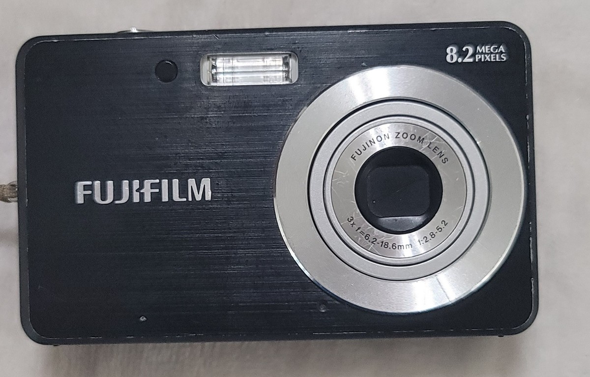 Fujifilm FinePix J Series J10 8.2MP Digital Camera - Black