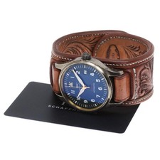 IWC SCHAFFHAUSEN SPITFIRE IW326802 39mm Bronze Leather Automatic Date #C415