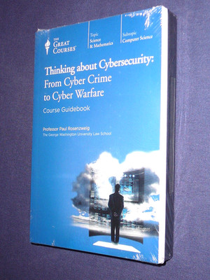 Teaching Co Great Courses  CDs        THINKING ABOUT CYBERSECURITY    new sealed