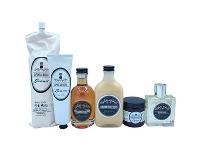  Luxina Rasurpflege Shaving Line Aftershave Rasierseife Parfum Made in Italy 