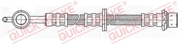 Bremsschlauch Quick Brake 58.998 FüR Toyota Verso Yaris M10X1 VAN SCP10_ SCP10R-image