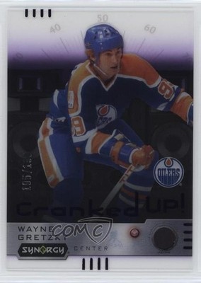 2023 Upper Deck Synergy Cranked Up Purple 195/199 Wayne Gretzky #CR-WG HOF 0r6j