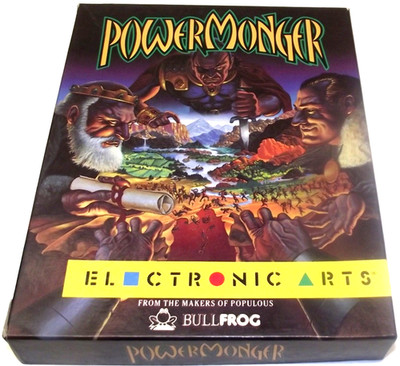 PowerMonger (Atari ST) COMPLETE IN BOX Electronic Arts / Bullfrog Populous