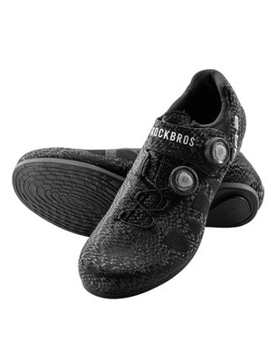 ROCKBROS Fahrradschuhe Rennradschuh Sportliche Radschuhe mit 2-Verschluss 36-47