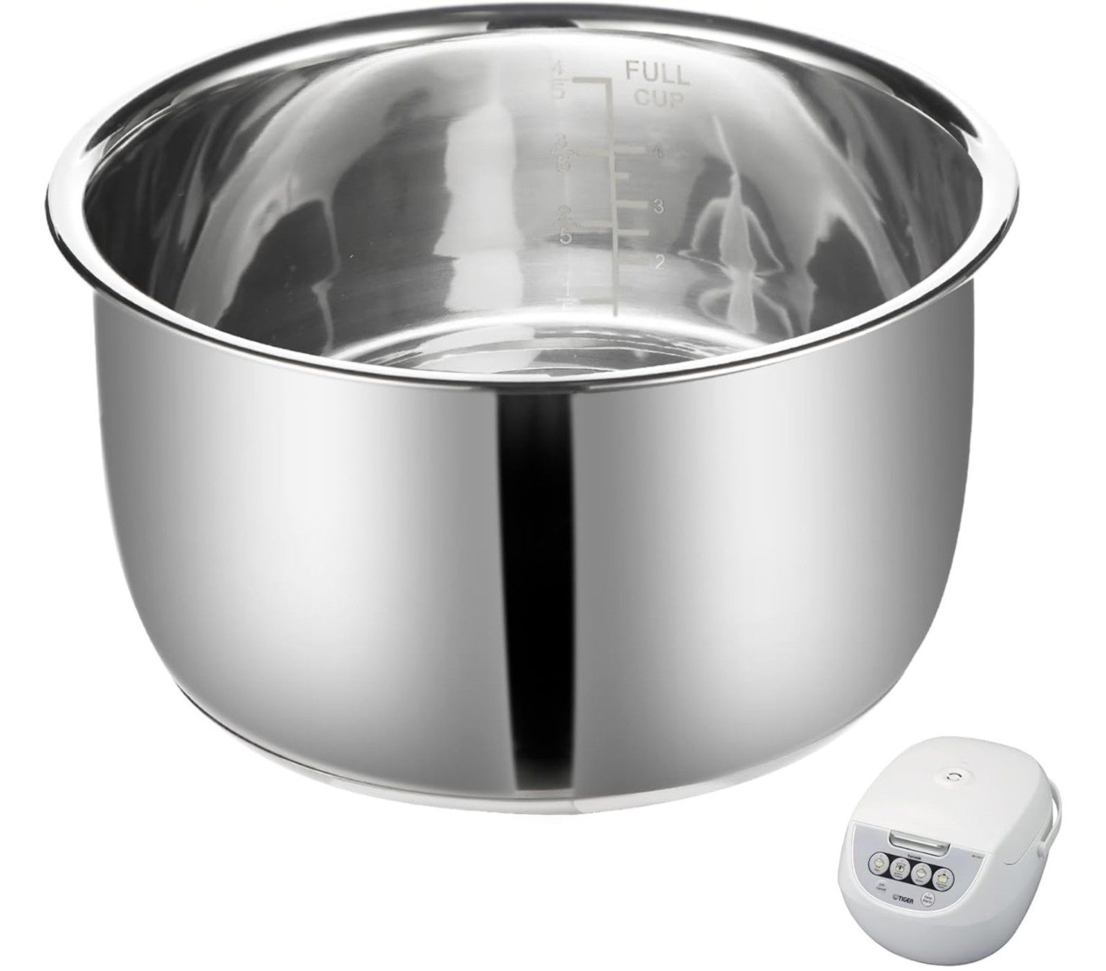 5.5 Cup Inner Pot Compatible With Tiger Jbv-a10u Inne...
