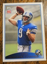 Matthew Stafford 2012 Topps Reprint 2009 #430 Rookie Card RC MINT!. rookie card picture