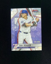 2025 Topps Bowman's Best Corey Seager 161/350 Lazer Refractor #1 Rangers QI95