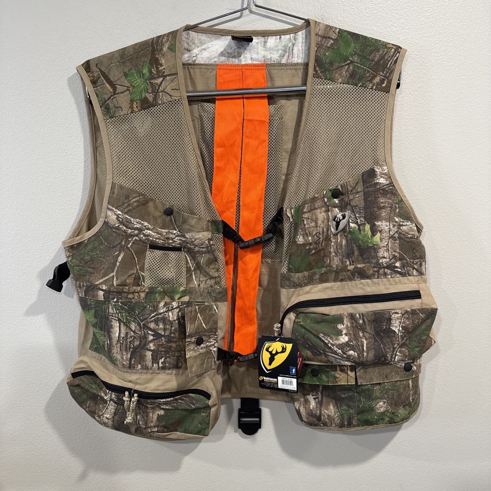 ScentBlocker Torched Turkey Vest, Green, X-Large/2X-Large