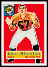 Les Richter, 1994 Topps Archives 1956, #30, Los Angeles Rams,